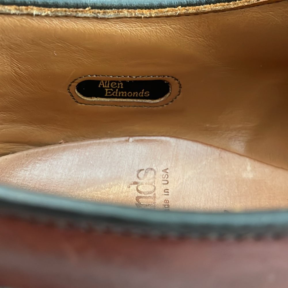 Allen Edmonds Bradley split-toe size 9.5 - Picture 9 of 10